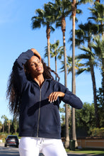 Load image into Gallery viewer, Unisex Freedom Navy Hoodie