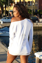 Load image into Gallery viewer, Ladies Lotus Flower and Sacred Geometry L/S T-Shirt