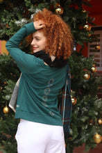 Load image into Gallery viewer, Ladies Bottle Green Chakra Round Neck