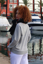 Load image into Gallery viewer, Ladies Sacred Images Melange Grey Round Neck Sweater