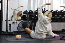 Load image into Gallery viewer, Unisex Cream Chakra Hoodie