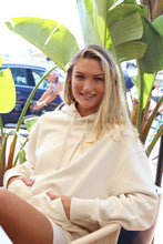 Load image into Gallery viewer, Unisex Cream Chakra Hoodie