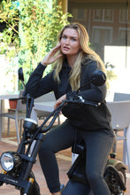 Load image into Gallery viewer, Unisex Charcoal Grey Chakra Hoodie