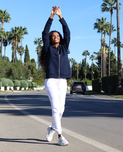 Unisex Freedom Navy Hoodie