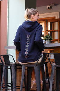 Unisex French Navy Hoodie